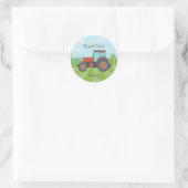 Tractor partij gunst stickers (Tas)
