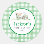 Tractor Party Stickers (Voorkant)