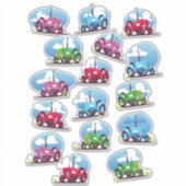 Tractor Patroon Sticker (Voorkant)