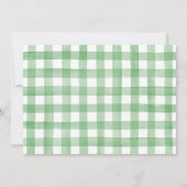 Tractor Photo Birthday Invitation | BOERDERIJ Kaart (Achterkant)