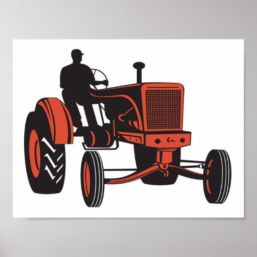 tractor poster (Voorkant)
