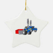 TRACTOR PULL KERAMISCH ORNAMENT (Voorkant)