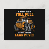 Tractor Puller Agriculturist Tractor Pulling If It Briefkaart (Voorkant)