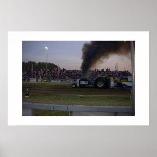 Tractor Pulling #3 Poster