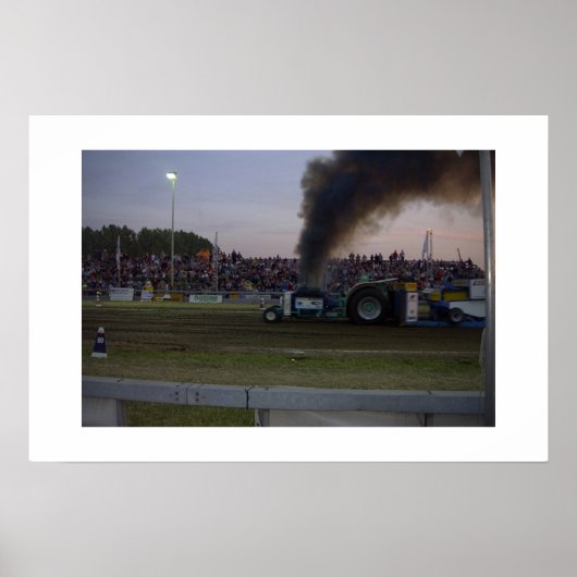 Tractor Pulling #3 Poster (Voorkant)