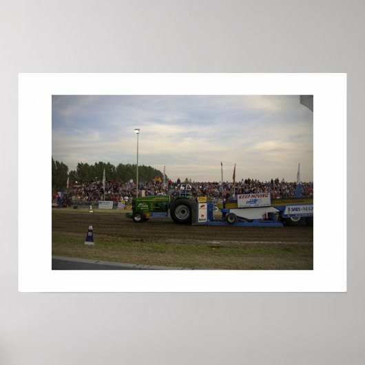 Tractor Pulling #3 Poster (Voorkant)