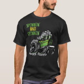 Tractor PullingSpinnin and Grinnin Pull T-shirt (Voorkant)
