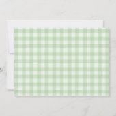 Tractor & Pumpkin Birthday Thank You Photo Card Kaart (Achterkant)