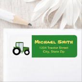 Tractor Return-adreslabel Etiket (Insitu)