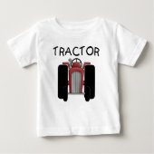 TRACTOR- Rode T-shirts en schenkingen (Voorkant)