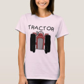 TRACTOR- Rode T-shirts en schenkingen (Voorkant)