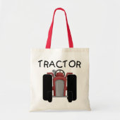 TRACTOR- Rode T-shirts en schenkingen Tote Bag (Voorkant)