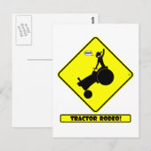 TRACTOR RODEO 1y Briefkaart (Voorkant / Achterkant)