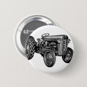 tractor ronde button 5,7 cm (Voorkant /achterkant)