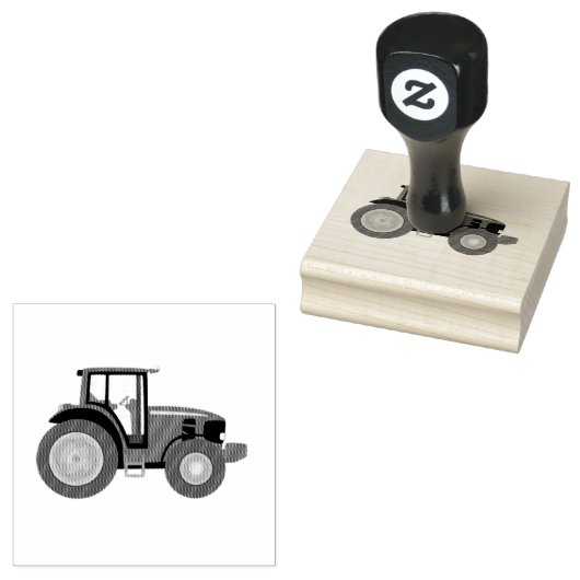 tractor rubberstempel (Gestempeld)