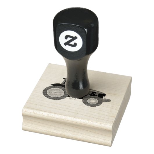 tractor rubberstempel (Stempel)