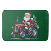 Tractor Santa Bath Mat (Voorkant)