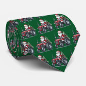 Tractor Santa Stropdas (Opgerold)