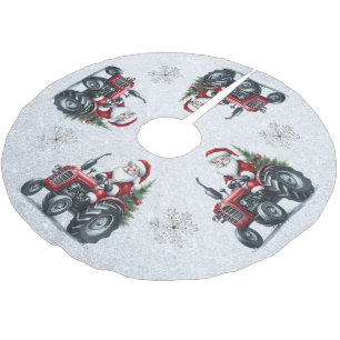 Tractor Santa Tree Rok Kerstboom Rok
