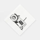 Tractor Schets Servet (Hoek)