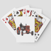  tractor speelkaarten (Achterkant)