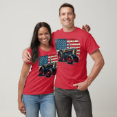 Tractor - stijl 1 t-shirt (Unisex)