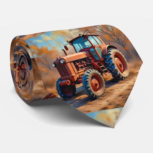 Tractor Stropdas (Opgerold)