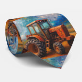 Tractor stropdas (Opgerold)