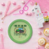 Tractor Tough 1st Birthday Papieren Bordje (Feest)