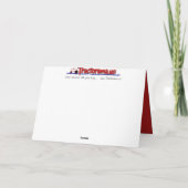 Tractor Valentine Card Feestdagen Kaart (Achterkant)