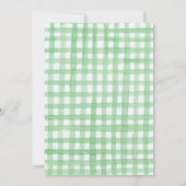 Tractor Verjaardag, Boerderij Verjaardag Uitnodigi Kaart (Achterkant)