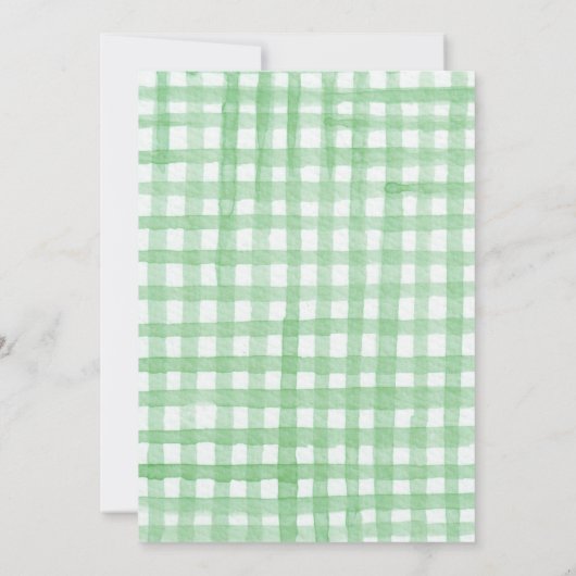 Tractor Verjaardag, Boerderij Verjaardag Uitnodigi Kaart (Achterkant)