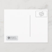 Tractor verjaardagsfeest uitnodiging Briefkaart (Achterkant)