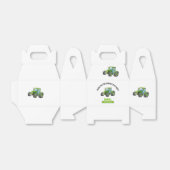 Tractor Verjaardagsfeestje Bedankdoosjes (Uitgevouwen)