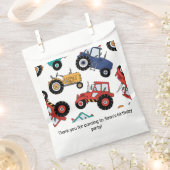 Tractor Verjaardagsfeestje Bedankzakje (Geknipt)