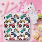 Tractor Verjaardagsfeestje Papieren Bordje (Feest)