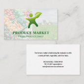 Tractor | Verse Fructus Visitekaartje (Voorkant / Achterkant)