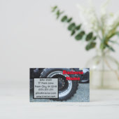 Tractor voor zwart en grijs Boerderij Visitekaartje (Staand voorkant)