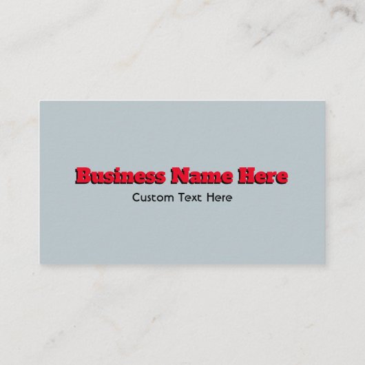 Tractor voor zwart en grijs Boerderij Visitekaartje (Achterkant)