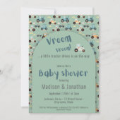 Tractor vrachtwagen boeren jongen baby shower Uitn Kaart (Voorkant)