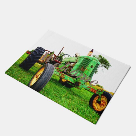 tractor-welkomstmat deurmat (Schuin)