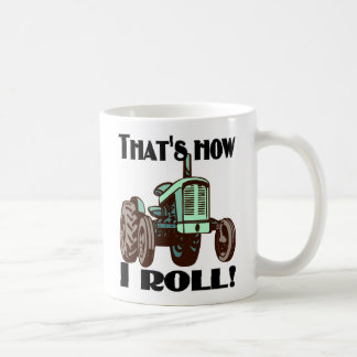 Tractor - "Zo ben ik aan het rollen" koffie-mok Koffiemok