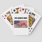 Tractorafspeelkaarten Pokerkaarten (Achterkant)