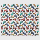 Tractorboerderij Cadeaupapier (Vlak)