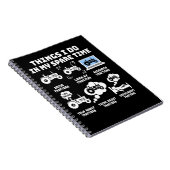 Tractordingen die ik doe in mijn reservetraject notitieboek (Rechterzijde)