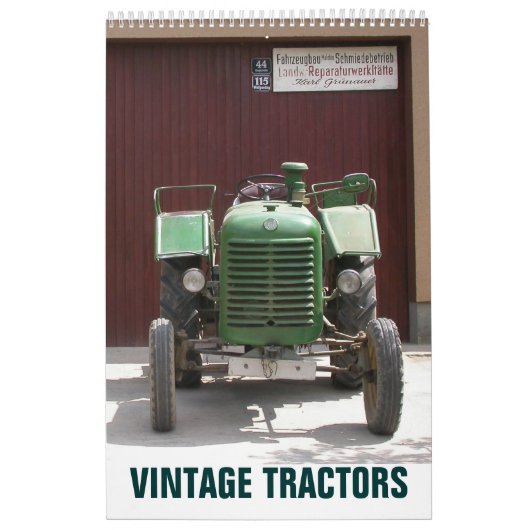  tractoren 2025 Traktor Kalender (Hoes)