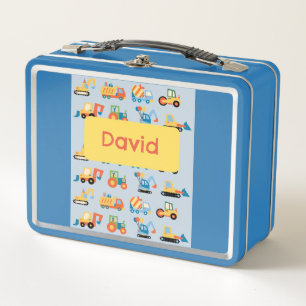 Tractoren Kinder metalen lunchbox
