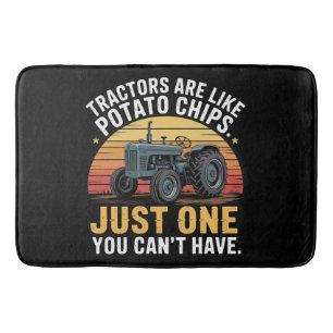 Tractoren zijn als chips badmat