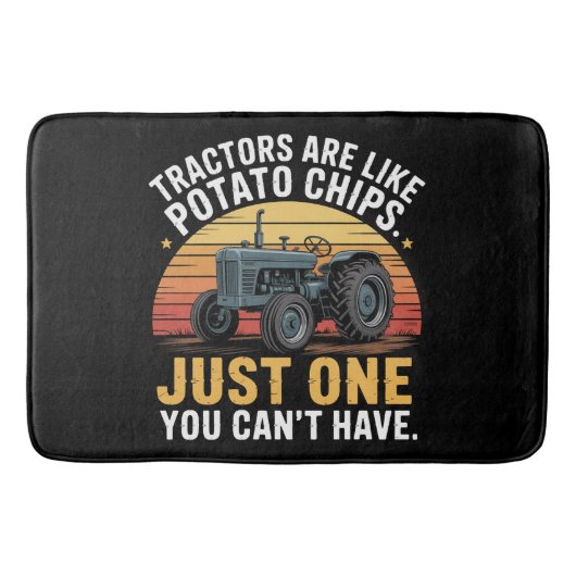 Tractoren zijn als chips badmat (Voorkant)
