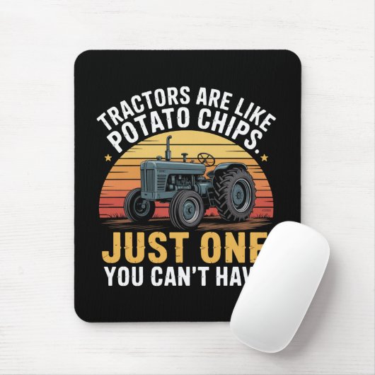 Tractoren zijn als chips muismat (Met muis)